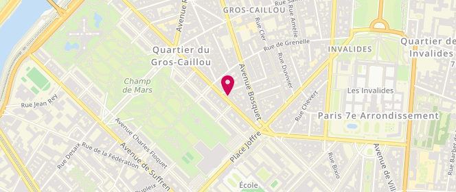 Plan de HENRY Manon, 95 Avenue de la Bourdonnais, 75007 Paris