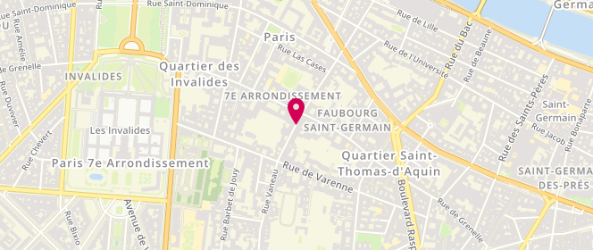 Plan de DE LONGCHAMP FRANÇOISE Barry, 43 Rue de Bellechasse, 75007 Paris