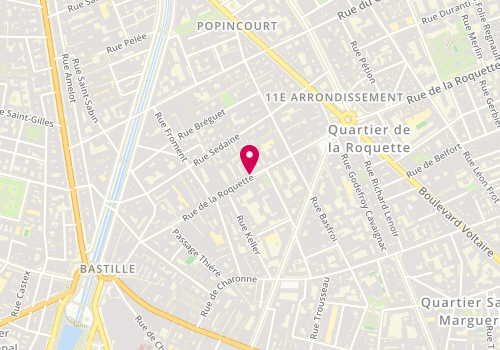 Plan de PHAM Héloïse, 63 Rue de la Roquette, 75011 Paris