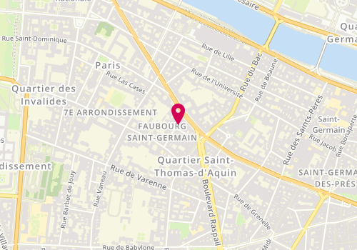 Plan de RABINOVITCH Michel, 3 Rue de Saint Simon, 75007 Paris