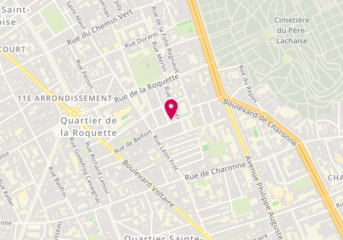 Plan de NEGRO Donatella, 9 Rue de la Folie Regnault, 75011 Paris