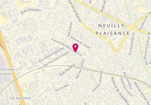 Plan de SANH Adrien, 33 Avenue Danielle Casanova, 93360 Neuilly-Plaisance