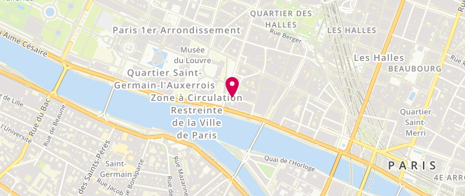 Plan de BIBAS Véronique, 3 Place du Louvre, 75001 Paris