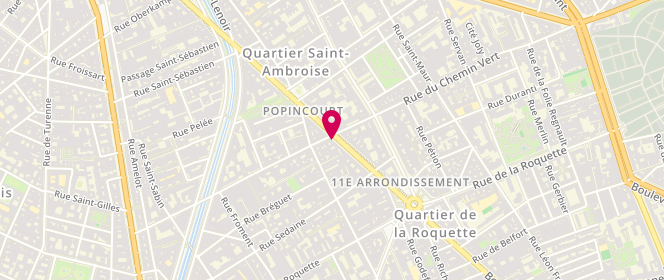 Plan de CLEOPHAS Marion, 102 Boulevard Voltaire, 75011 Paris