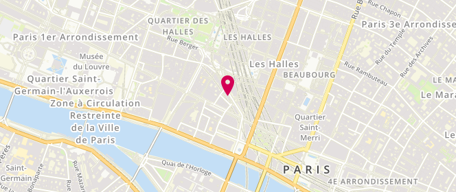 Plan de REGNAULT Jean, 11 Rue des Halles, 75001 Paris