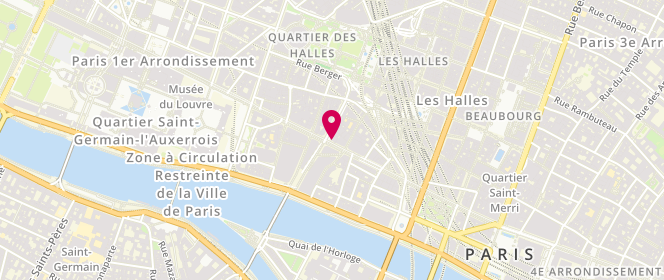 Plan de LANG Hervé, 130 Rue de Rivoli, 75001 Paris