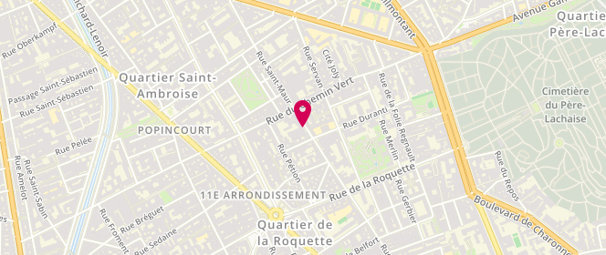 Plan de LEKOUBY Alexandre, 27 Rue Saint Maur, 75011 Paris