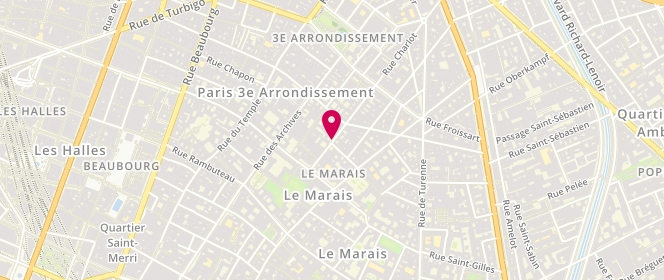 Plan de WAJNAPEL Jacques, 9 Rue Charlot, 75003 Paris