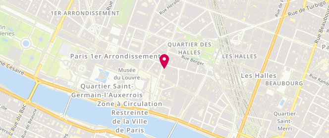 Plan de MAMLOUK Karim, 20 Rue du Louvre, 75001 Paris