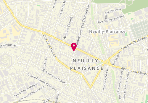 Plan de DELACOURT Frédéric, 29 Avenue Georges Clemenceau, 93360 Neuilly-Plaisance