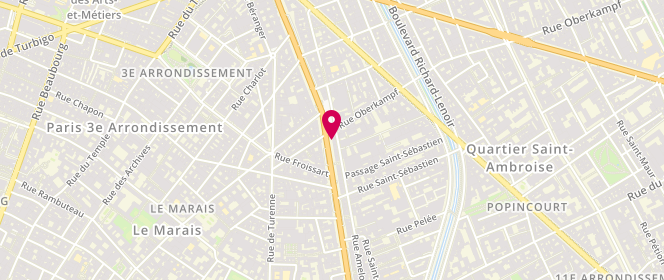 Plan de BARAT Muriel, 24 Boulevard des Filles du Calvaire, 75011 Paris