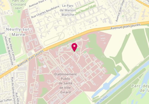 Plan de HAMZAOUI Sonia, 202 Avenue Jean Jaures, 93330 Neuilly-sur-Marne
