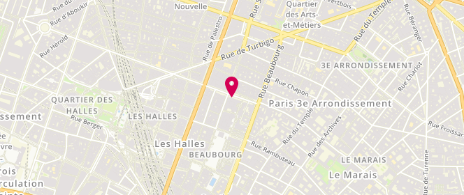 Plan de SELLEM ATHIAS Dan, 15 Rue du Grenier Saint Lazare, 75003 Paris