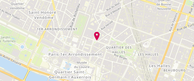Plan de ORSINI Charles, 10 Rue du Colonel Driant, 75001 Paris