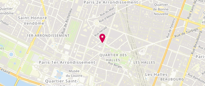 Plan de BENAINOUS Olivier, 25 Rue Coquillière, 75001 Paris