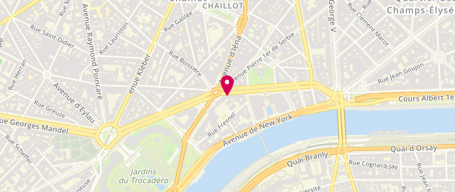 Plan de POUGET Caroline, 21 Avenue du President Wilson, 75016 Paris