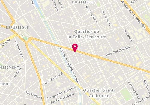 Plan de NABET Serge, 34 Avenue de la Republique, 75011 Paris