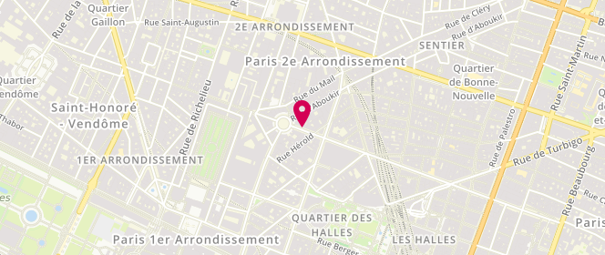 Plan de SAINT-MARC Thierry, 52 Rue Étienne Marcel, 75002 Paris
