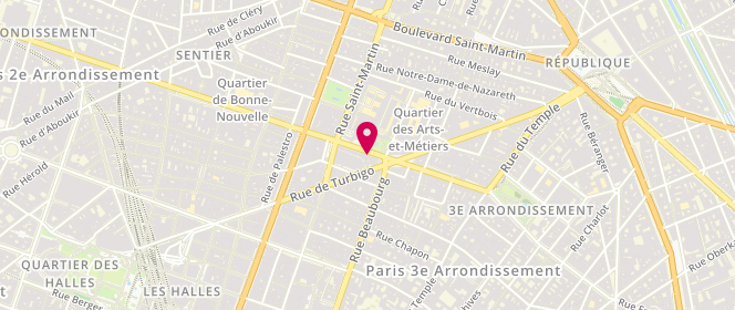 Plan de AMARGER Frédéric, 33 Rue de Reaumur, 75003 Paris