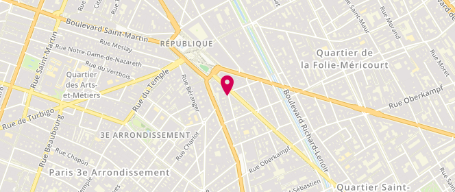 Plan de CHEN Yann, 157 Rue Amelot, 75011 Paris