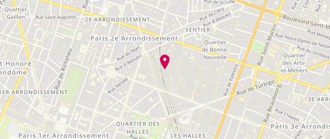 Plan de SERRERO Michaël, 9 Rue Bachaumont, 75002 Paris
