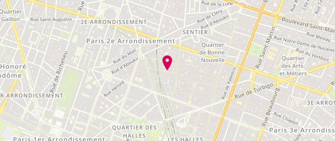 Plan de HERAN Françoise, 6 Rue Bachaumont, 75002 Paris