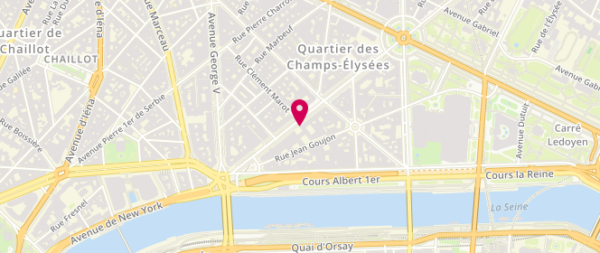 Plan de OHANA Jacques, 20 Avenue Montaigne, 75008 Paris