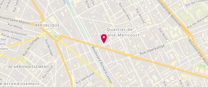 Plan de TRAORE Assa, 2 Rue de la Pierre Levée, 75011 Paris