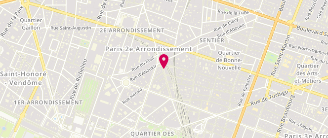 Plan de RICHARD Christelle, 80 Rue Montmartre, 75002 Paris