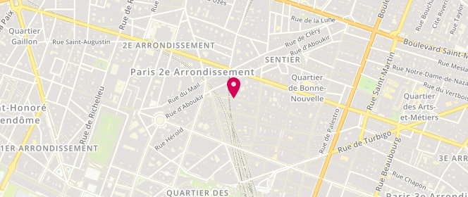 Plan de BIACABE Bernard, 15 Rue Léopold Bellan, 75002 Paris