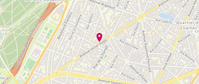 Plan de MARI Ivan, 140 Avenue Victor Hugo, 75116 Paris