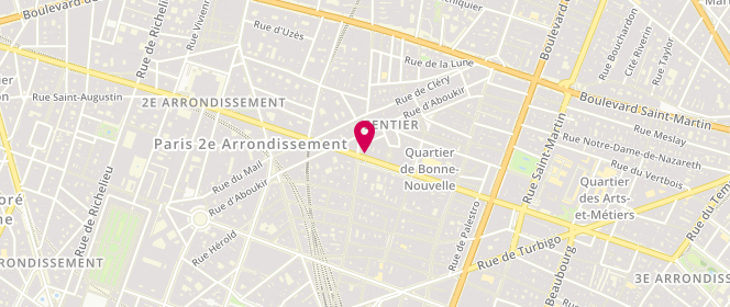 Plan de DIDOUCHE Karim, 104 Bis Rue Reaumur, 75002 Paris