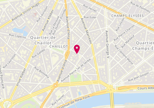 Plan de PAROT Jauffrey, 23 Rue Georges Bizet, 75016 Paris