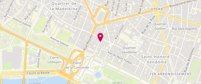 Plan de SEROUSSI Hai, 10 Rue Saint Florentin, 75001 Paris
