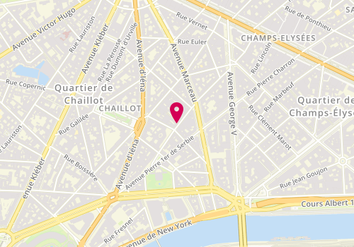 Plan de LETELLIER Pierre, 37 Rue de Chaillot, 75016 Paris