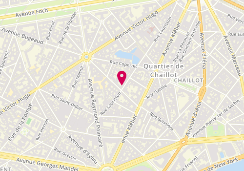 Plan de PALOMINO-BUENO Carmen, 78 Rue Lauriston, 75016 Paris