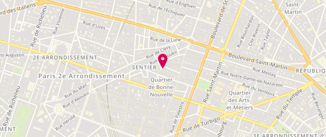 Plan de BERQUIEZ Ivan, 13 Rue d'Alexandrie, 75002 Paris