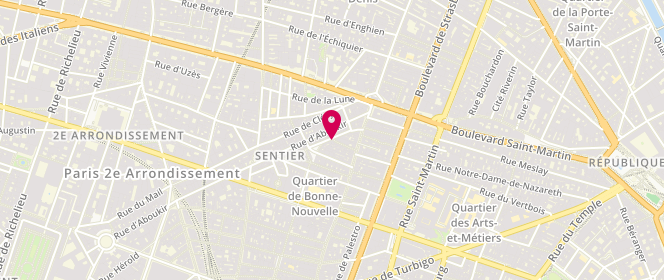 Plan de GUIGNOT Maxime, 14 Rue Sainte Foy, 75002 Paris