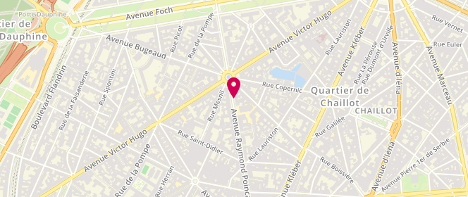 Plan de DURON Jean-Brice, 76 Avenue Raymond Poincaré, 75116 Paris