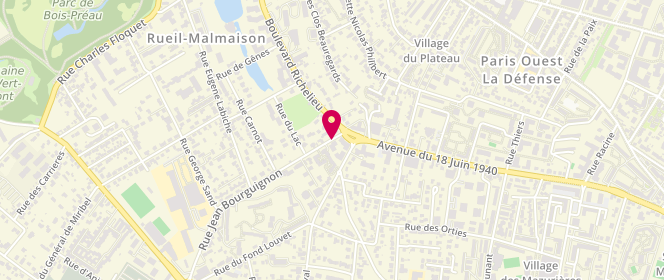 Plan de PELLAN Elodie, 3 Rue Jean Bourguignon, 92500 Rueil-Malmaison