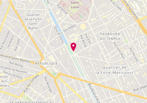 Plan de HASSANEIN Taher, 36 Quai de Jemmapes, 75010 Paris