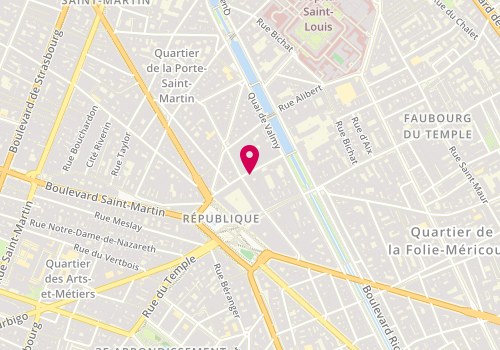 Plan de MOHAND-MAMAR Djamila, 6 Rue Léon Jouhaux, 75010 Paris