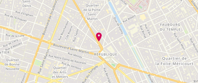 Plan de LAPORTE Maud, 6 Boulevard de Magenta, 75010 Paris