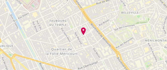 Plan de BRIGOT Guillaume, 85 Rue de la Fontaine au Roi, 75011 Paris