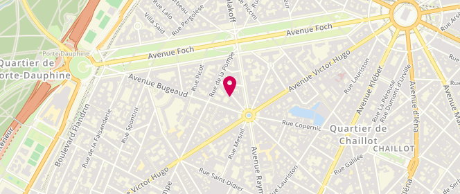 Plan de TREVIDIC Patrick, 7 Rue de Sontay, 75116 Paris