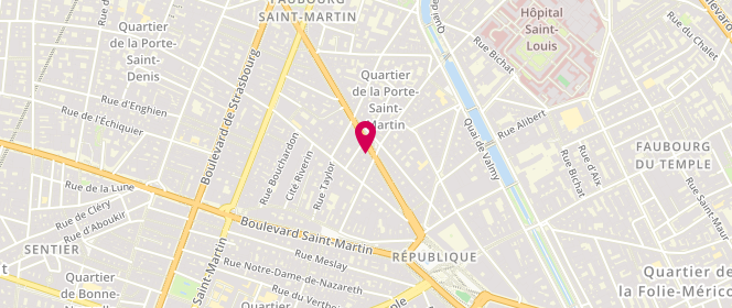 Plan de COCO Omer, 19 Boulevard de Magenta, 75010 Paris