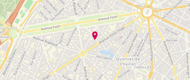 Plan de D'HARDEMARE Vincent, 5 Rue Leroux, 75116 Paris