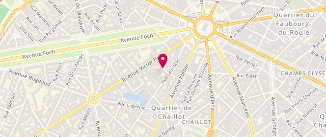 Plan de LAMA Hugo, 5 Bis Rue du Dome, 75016 Paris