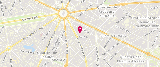Plan de SCHULZ Armand, 59 Rue Galilée, 75008 Paris