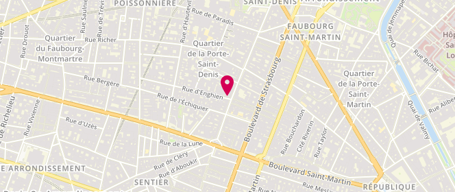 Plan de POWELL-ROUSSIN Lydie, 2 Rue d'Enghien, 75010 Paris